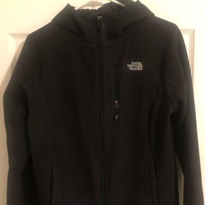 The North Face Black Fleece Hooded Jacket